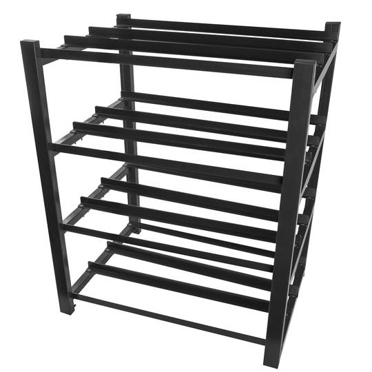 Lanberg 830X650 3 Reihen 4 Etagen 12 Regale Schwarz USV-Batterierahmen OR01-830650-304-BK