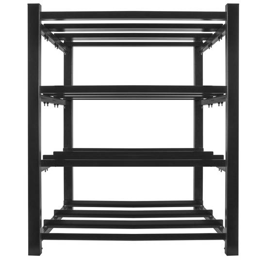 Lanberg 830X650 3 Reihen 4 Etagen 12 Regale Schwarz USV-Batterierahmen OR01-830650-304-BK