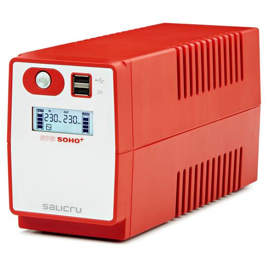 UPS Line-interactive SPS Schuko e USB da Salicru 650VA 360W