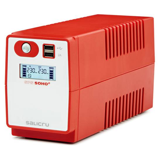 UPS Line-interactive SPS SOHO+ IEC et USB de Salicru 500VA 300W