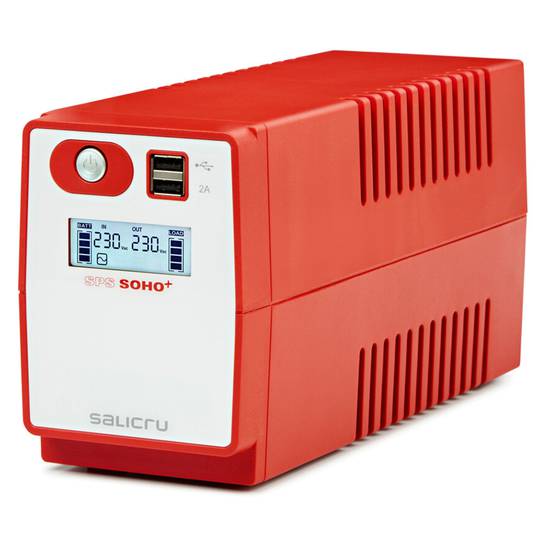 USV Line-Interactive SPS SOHO+ IEC und USB von Salicru 650VA 360W