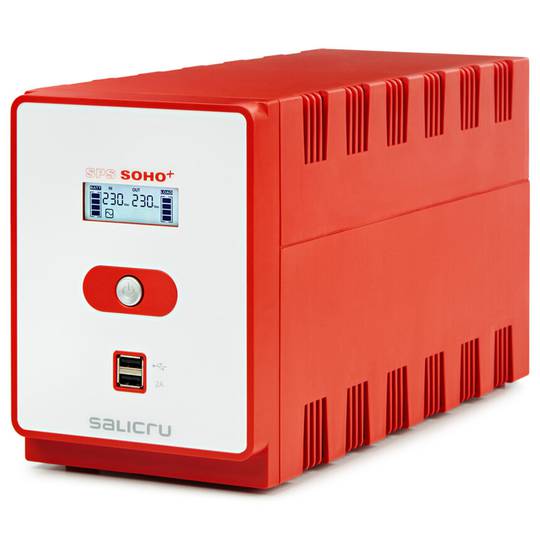 UPS Line-interactive SPS SOHO+ IEC et USB de Salicru 2200VA 1200W