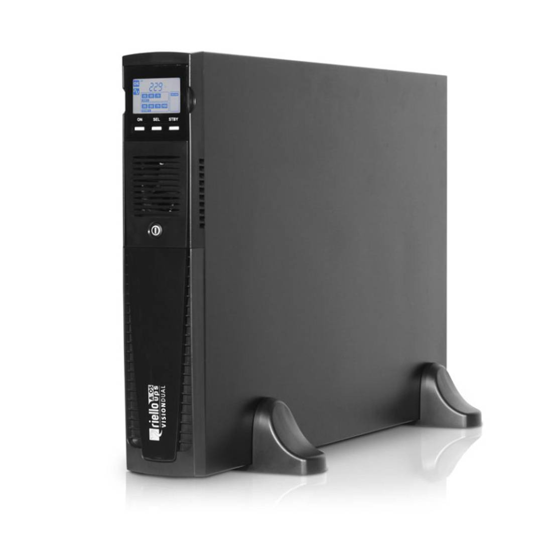 UPS online doppia conversione vision dual 1100VA 990W Riello VSD 1100