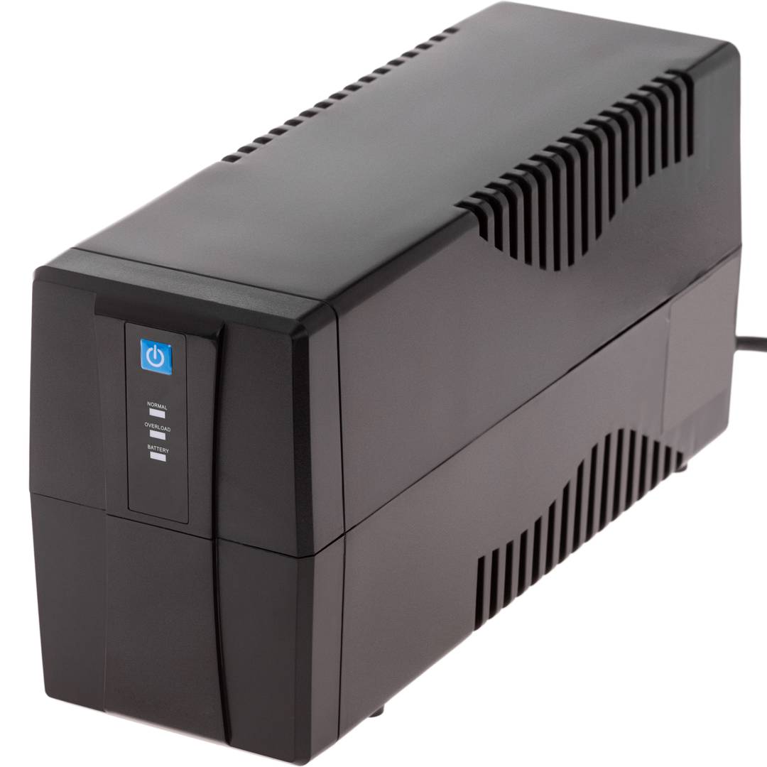 SAI Sistema de Alimentación Ininterrumpida de línea interactiva de 650VA 390W con 2 schuko