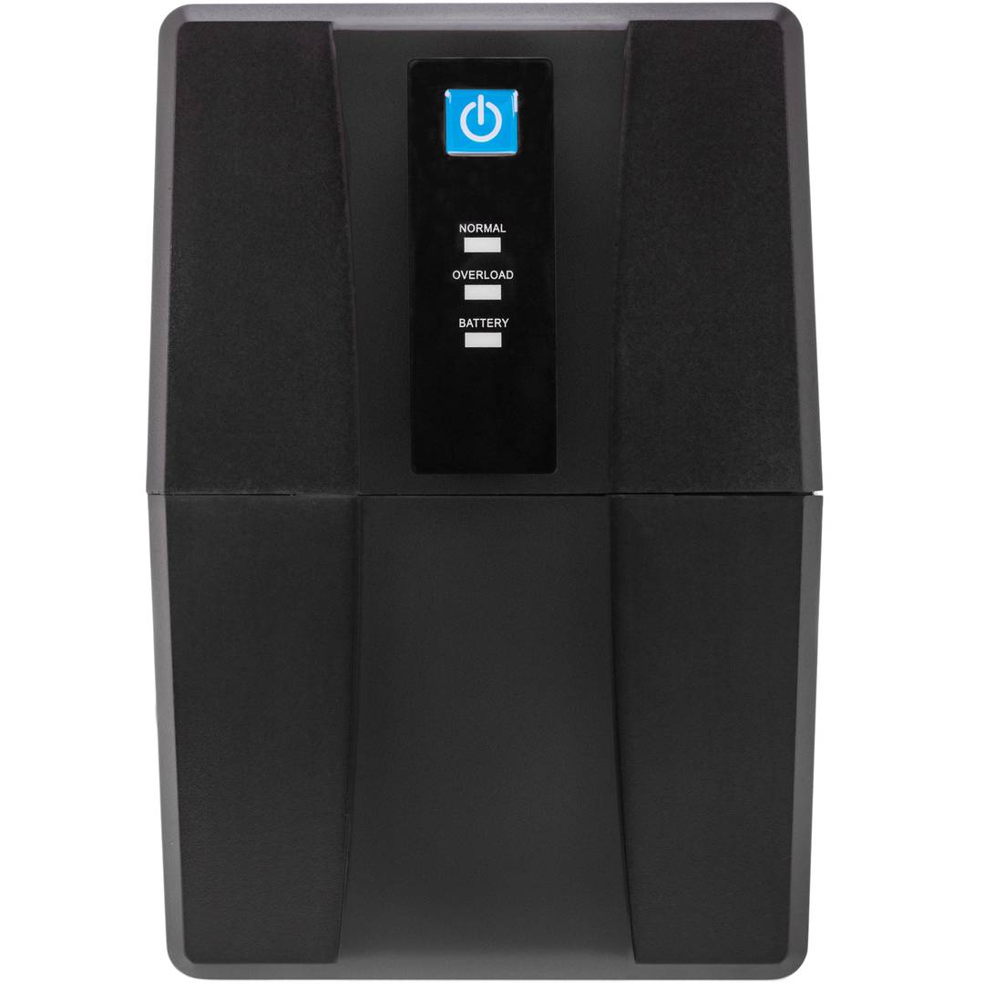 SAI Sistema de Alimentación Ininterrumpida de línea interactiva de 650VA 390W con 2 schuko