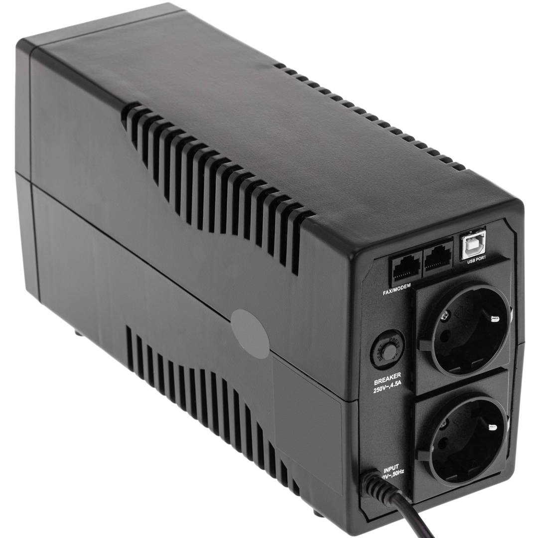 Gruppo di continuità Line Interactive 850VA 480W con 2 Schuko