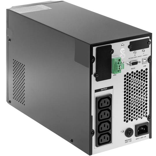 Fonte de alimentação ininterrupta on-line 1000VA 1000W UPS com 4 IEC C13