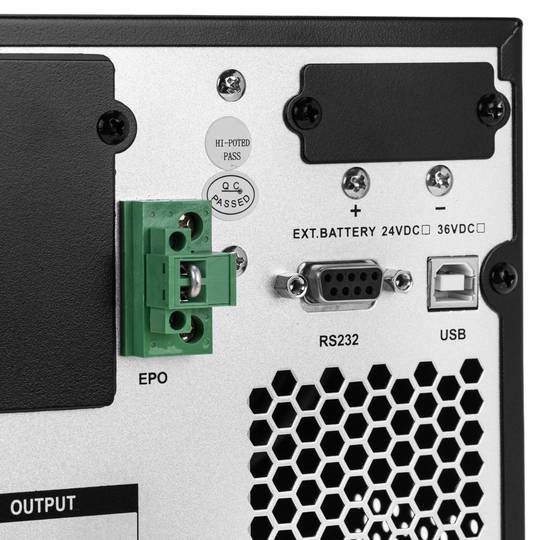 Fonte de alimentação ininterrupta on-line 1000VA 1000W UPS com 4 IEC C13