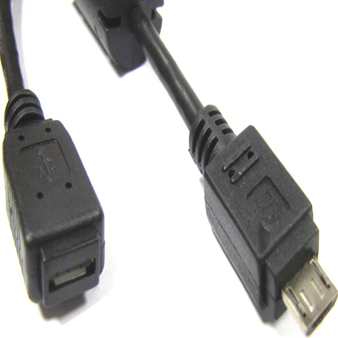 USB 2.0 (Micro USB Type B-M-H Micro USB Type A and B) 1m