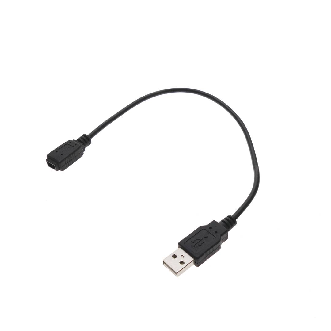 Cable USB 2.0 (USB A mascle a MiniUSB femella Tipus A i B) 0,3 m