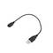 Cable USB 2.0 (USB A mascle a MiniUSB femella Tipus A i B) 0,3 m