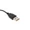 Cable USB 2.0 (USB A mascle a MiniUSB femella Tipus A i B) 0,3 m