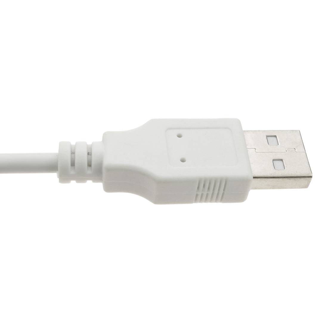 USB 2.0 AB Cable 2m de mâle blanc