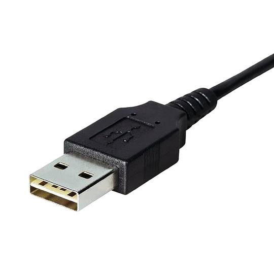 USB 2.0 A MicroUSB-kabel mannelijk zwart 1m