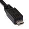 USB 2.0 A MicroUSB-kabel mannelijk zwart 1m