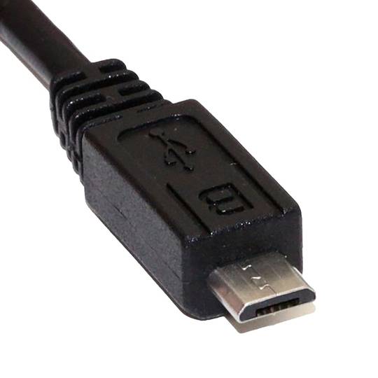 Câble Micro USB USB 2.0 de 1,8 m mâle noir