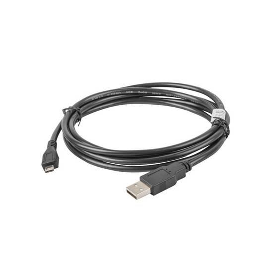 Cable Micro-USB B a USB A 1,8 m negro de Lanberg CA-USBM-10CC-0018-BK