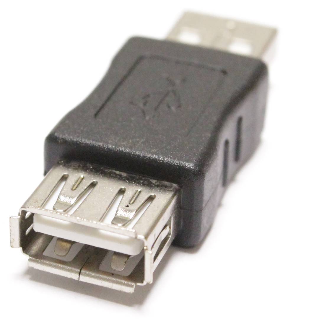 USB Adapter A-Male to A-Female