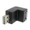 USB-adapter Een mannelijk naar een vrouwelijk met hoek