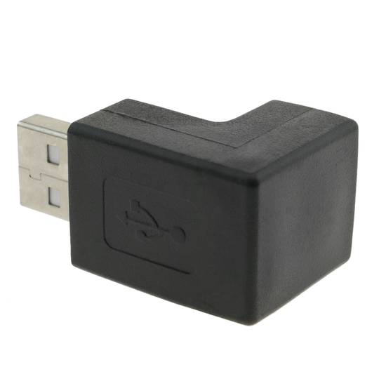 USB-adapter Een mannelijk naar een vrouwelijk met hoek