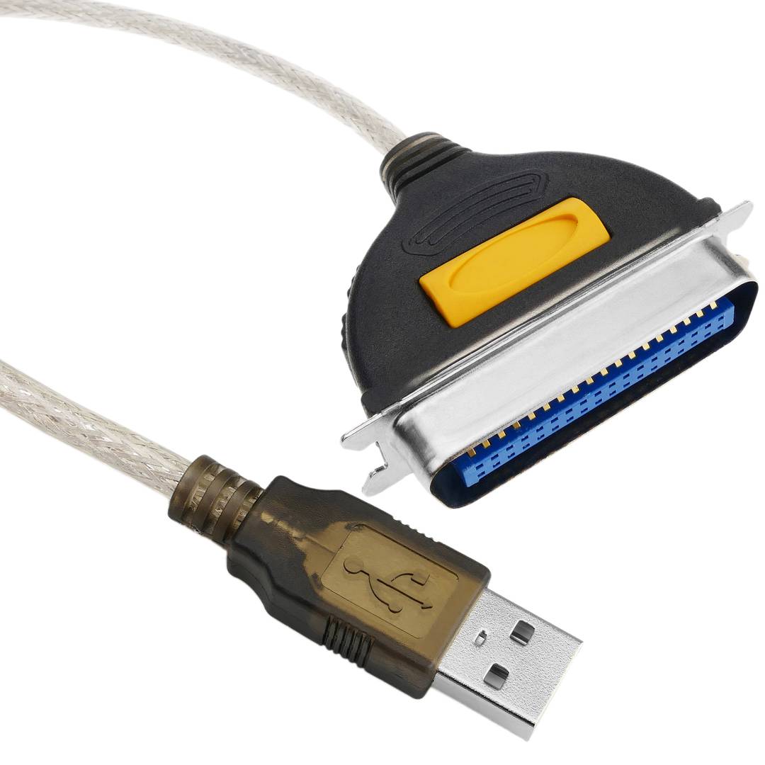 sadel Uden for kontrast USB to parallel port (Centronics 36 male to male) - Cablematic