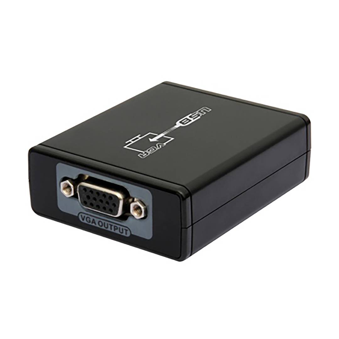 Adaptateur USB 2.0 vers VGA PRO - Cablematic