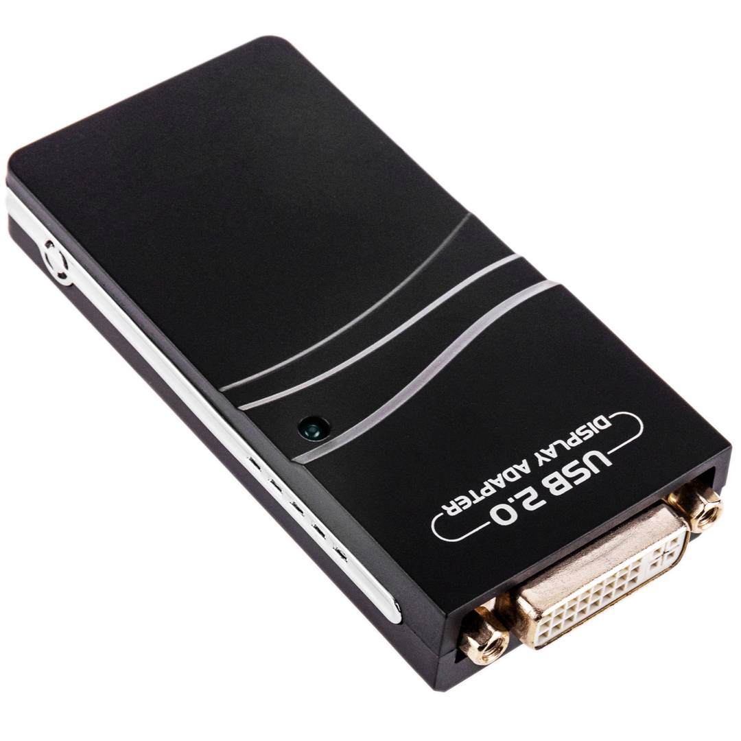 USB 2.0 to DVI-VGA-HDMI adapter