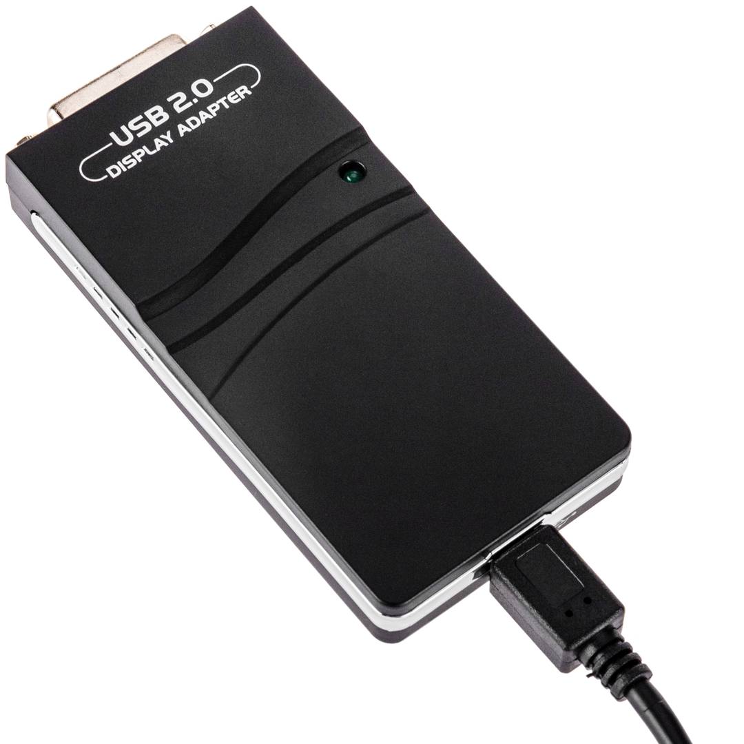 USB 2.0 to DVI-VGA-HDMI adapter