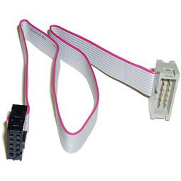 IDC10 interne kabel voor USB en seriële poort 30 cm mannelijk naar vrouwelijk