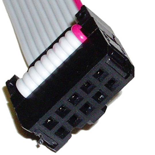Cable intern IDC10 per port USB i sèrie de 30 cm mascle a femella