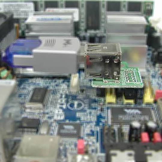 USB-moederbordadapter 2x5 pin naar 2xAH