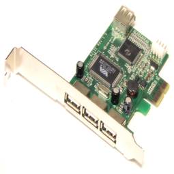 Tarjeta PCI-Express USB 4-Port Estándar y Flex-ATX (3+1 AH)