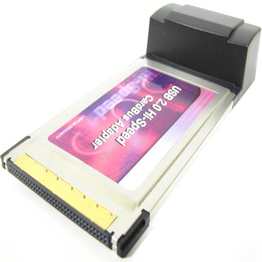 CardBus Card USB 2.0 4-Port (4AH)