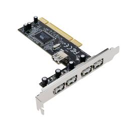 Tarjeta PCI USB 2.0 5-Port (4AH 1AH)