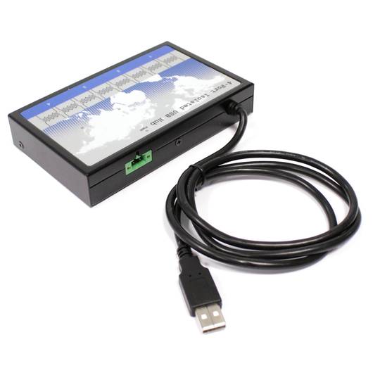 4-port USB hub isolated protected Titan HUB-400-ISO