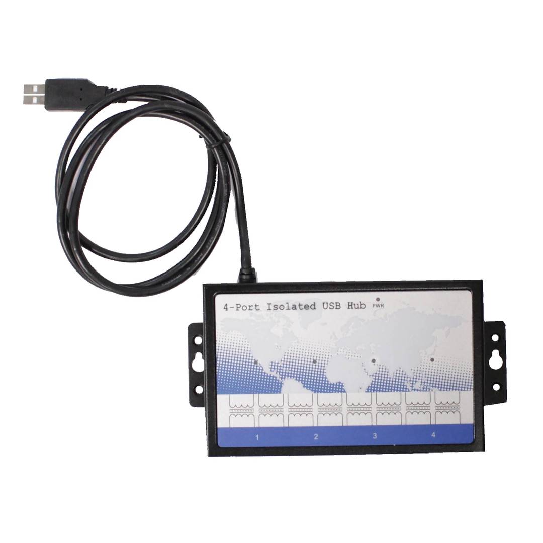4-port USB hub isolated protected Titan HUB-400-ISO