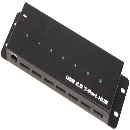 Industrial USB 2.0 Hub (7 AH)