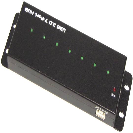 Industrial USB 2.0 Hub (7 AH)