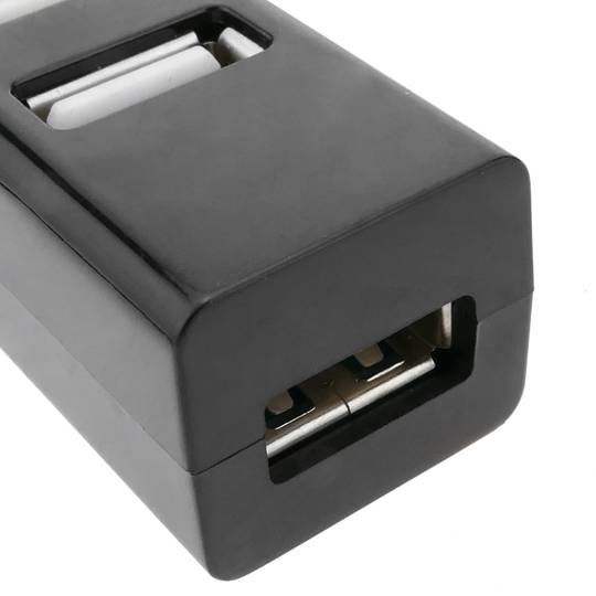 Concentrateur mini USB 2.0 de 4 ports hub