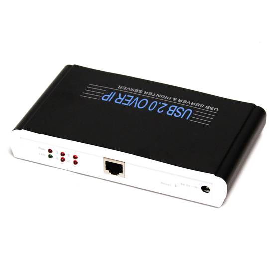 Serwer USB, 4 porty IP RJ45 Plus (Moschip)