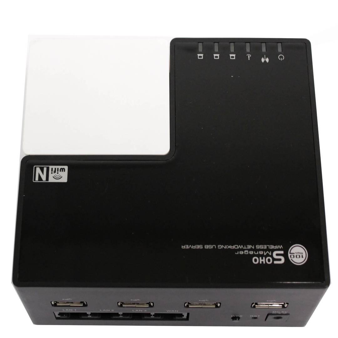 WIFI Router e 4 portas USB servidor IEEE 802.11 b/g/n