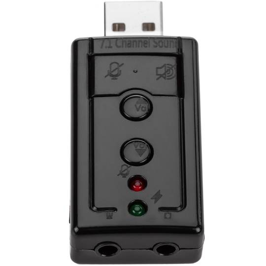Audio 7.1 Virtual USB 2.0 a 2 MiniJack 3.5 mm - Cablematic
