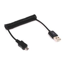 Cavo USB 2.0 (AM/Micro USB-M di tipo B) 1m ricci