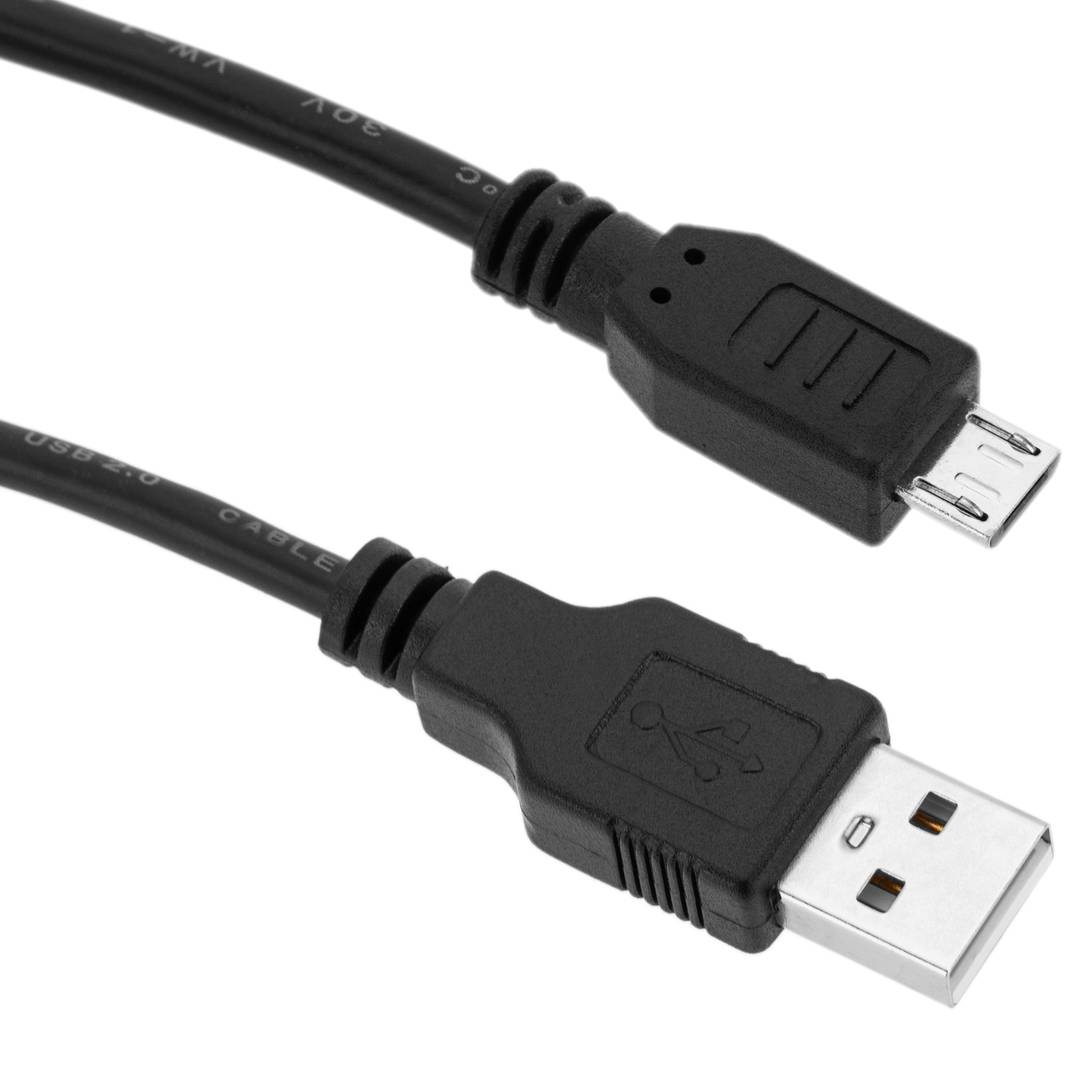 1M USB 2.0 STANDARD A MALE TO MICRO B MALE MOBILE CELL PHONE DATA CHARGING CABLE 