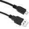 Kabel USB 2.0 A Stecker auf Micro USB Stecker B 2 m