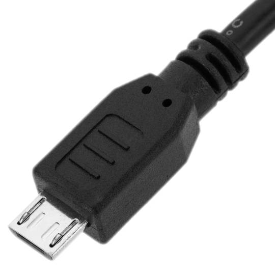 Kabel USB 2.0 A Stecker auf Micro USB Stecker B 2 m