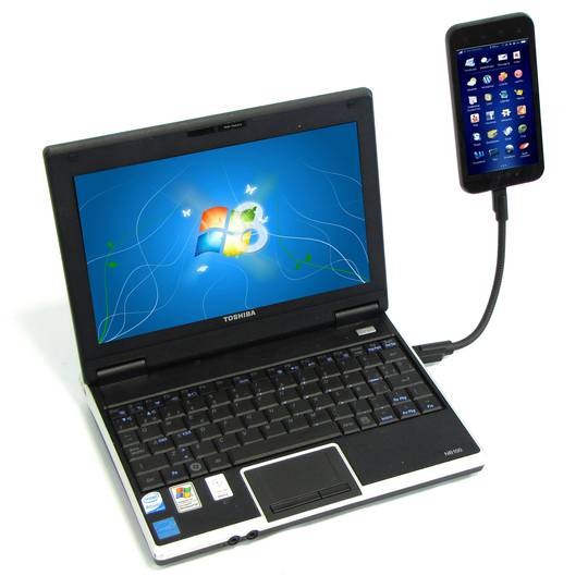 Elastyczny sztywny kabel dla Androida lub MicroUSB 20 cm