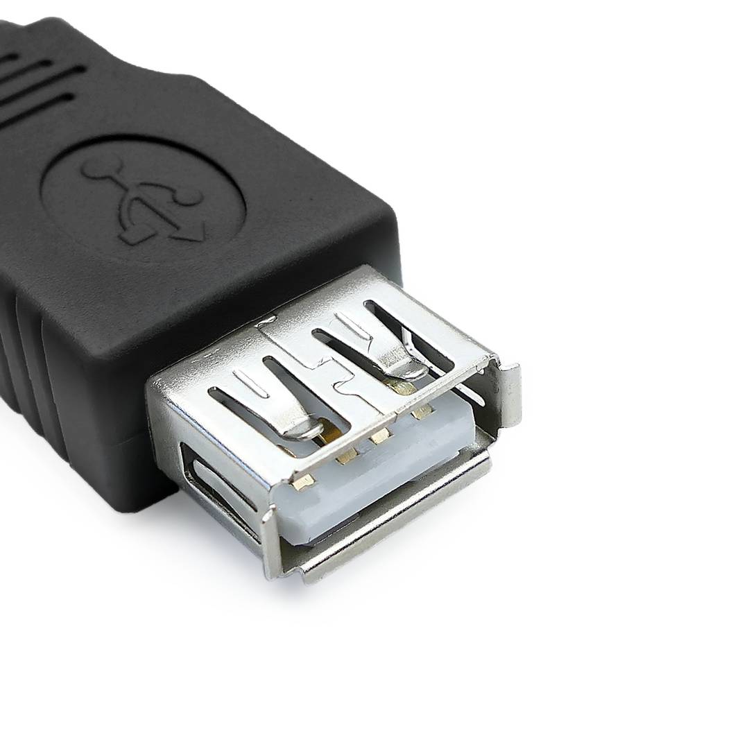 Adaptateur USB 2.0 type A femelle / B femelle
