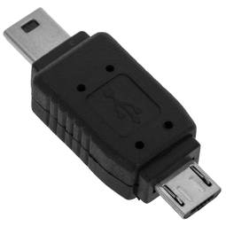 Adaptador USB (MiniUSB5pin-M Tipus B/Micro USB-M Tipus B)