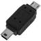 Adapter USB (MiniUSB5pin-M Typ B / MicroUSB-M Typ B)